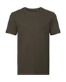 Heren T-shirt Organisch Russell R-108M-0 Dark Olive